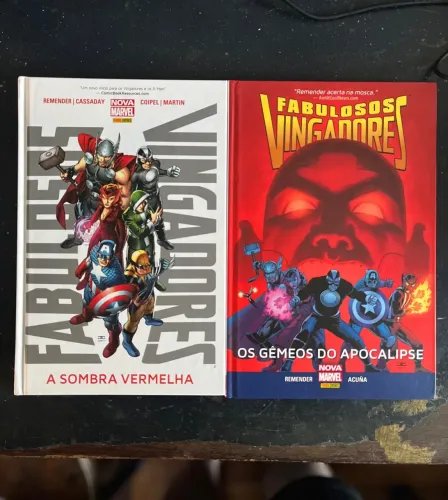 Fabulosos Vingadores - 4 edições (Panini, capa dura)