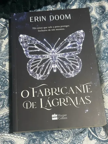 Livro romance (o fabricante de lágrimas)