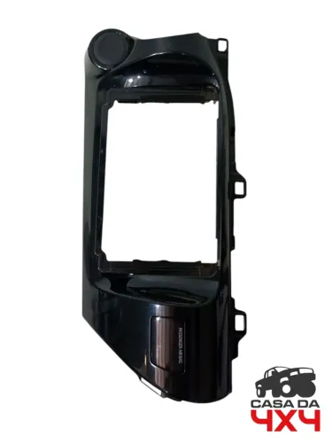 Moldura Multimídia Hilux Srv 2016 2017 2018 2019 2020 Preto