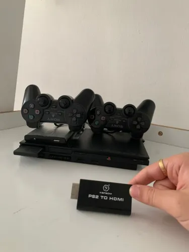 Playstation 2, completo! Pegar e Jogar!
