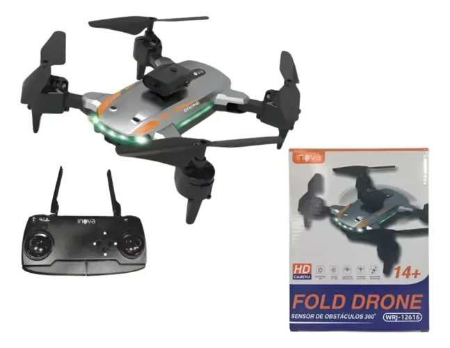 Inova drone dual câmera WRG-126164K