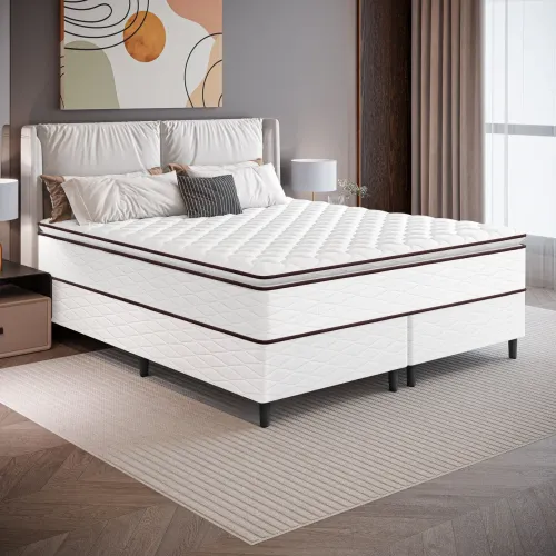 Cama box Queen 1 mês de conprada
