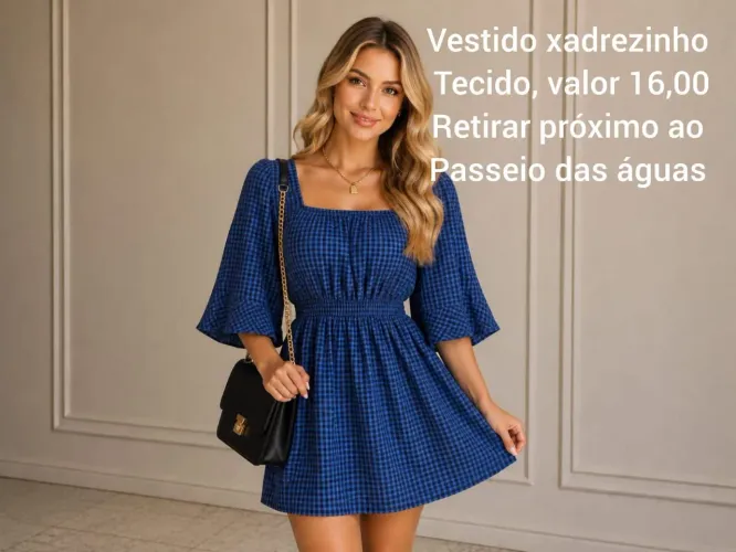 Vestido xadrez