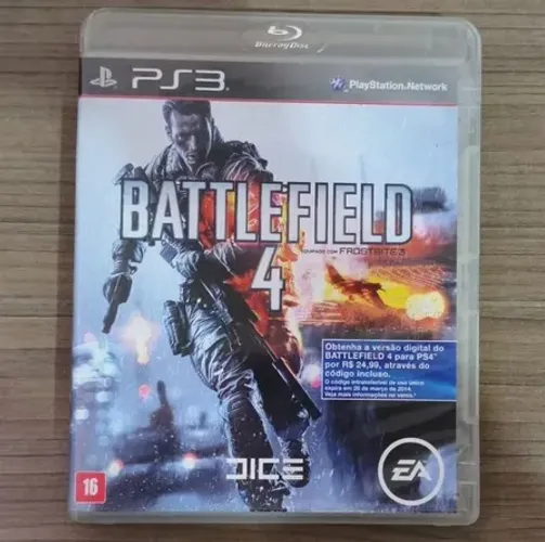 Battlefield 4 para PS3 - Original e funcionando perfeito no Playstation 3