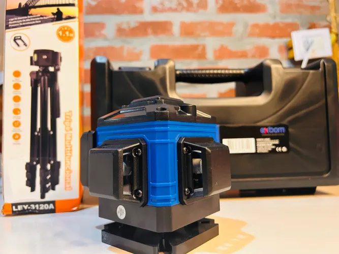 Nível a laser com tripé 12 linhas