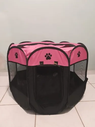 Cercado Pet Portátil Dobrável Cachorros Gatos Filhotes Cães Pets