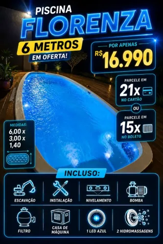 Piscinas de fibra São Luís