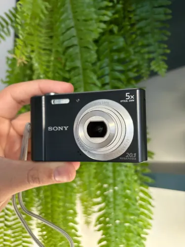 camera digital sony w800 preta 