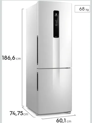 Vendo geladeira Eletrolux Frost Free 400L inverse com AutoSense branca 220v