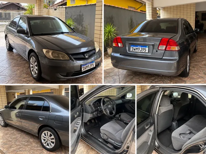 Honda Civic Sedan LX 1.7 16V 115cv Mec. 4P 2004