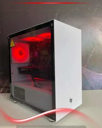 PC Gamer i5 7400, 8GB RAM, SSD 500GB, GTX 1660 Super, Gabinete Pichau, Fonte 450W