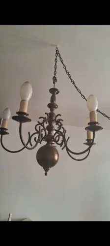 Lustre de 5 Braços belíssima peça