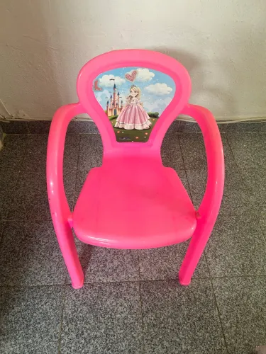 PROMOÇÃO! linda cadeirinha rosa pink de princesinha infantil