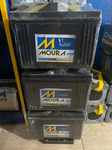 Bateria estacionária Moura 105 amperes (NOVA)