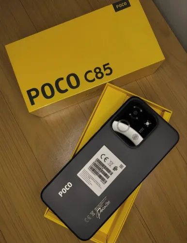 Poco c85 4G NFC 256/08- Preto Lacrado Entregamos Grátis