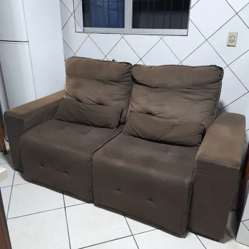 Sofa retratil 2 lugares