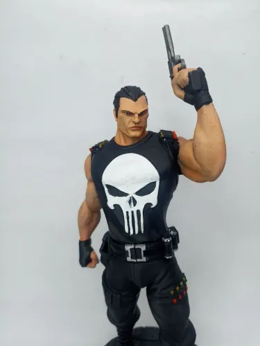 Escultura 3D - Justiceiro (The Punisher) | 30 cm