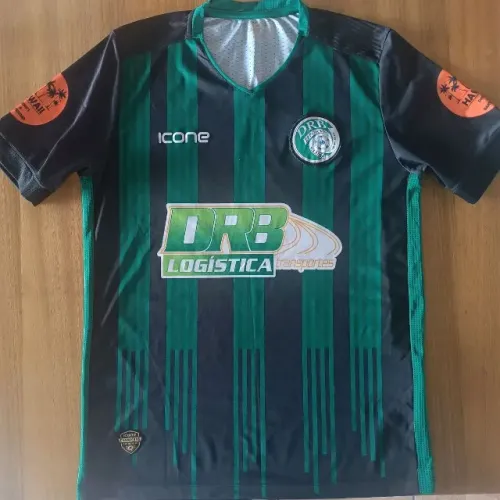 camisa original time várzea drb esporte clube verde preta ícone tamanho m