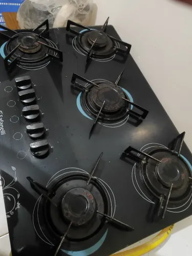 Fogão Cooktop 5 bocas
