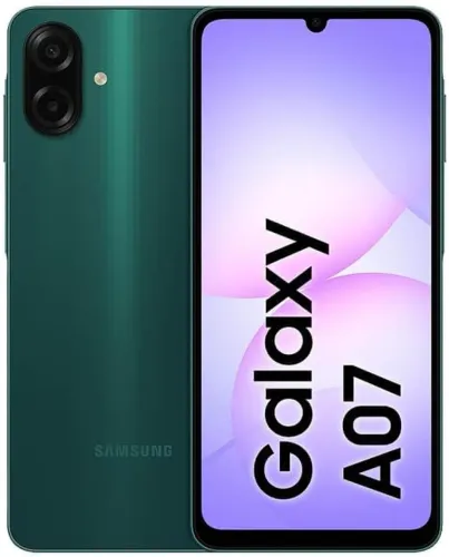Smartphone Samsung A07 128GB 4GB RAM Tela 6,7" Verde