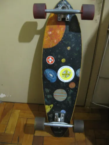 Skate longboard tubarão peças importadas. 