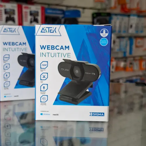 Webcam com microfone HD - entrega em slz e região 