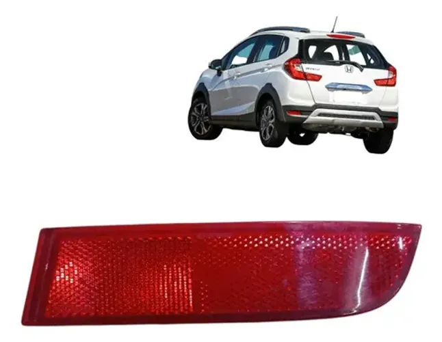 Refletor Parachoque Honda Wrv L. Direito 2016 A 2021 Orig Vermelho