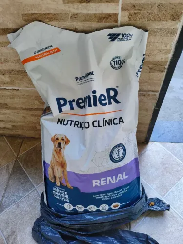 Doa-se Ração Premier Renal - Raça média e grande
