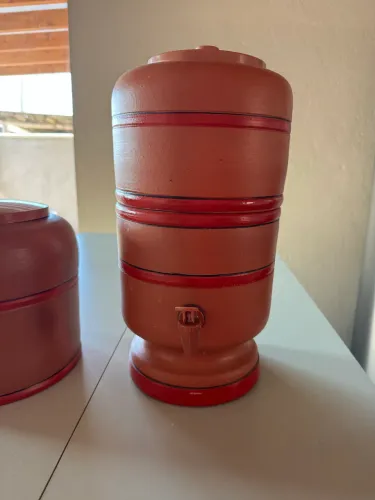 Filtro de barro 4+4 total 8 litros