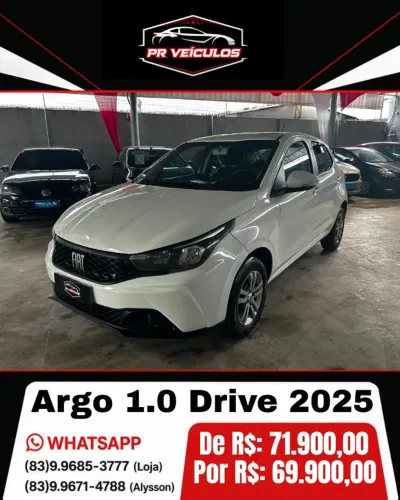 Fiat Argo 1.0 6V Flex. 2025