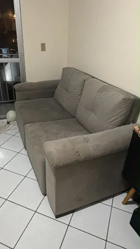 sofá semi novo