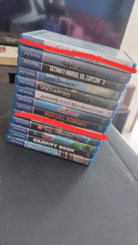 Lote jogos PS Vita (leve tudo ou unidade) - Leia a descrição