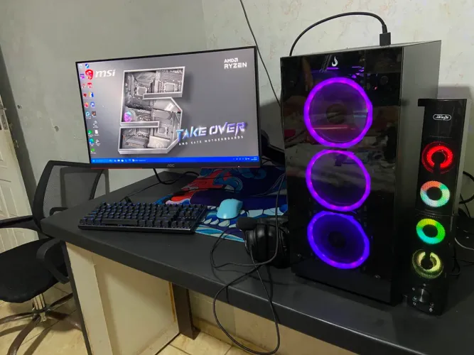 Pc gamer completo Ryzen 7 5700x