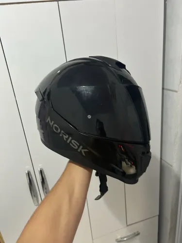 Capacete Norisk Black Razor