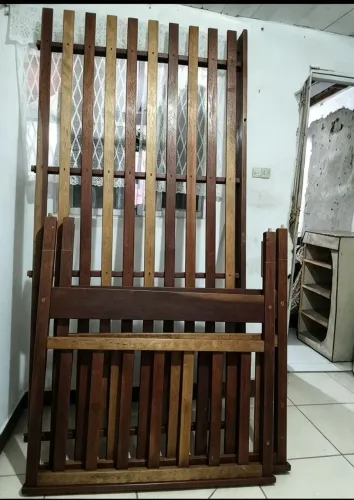 Cama De Solteiro Madeira Maciça