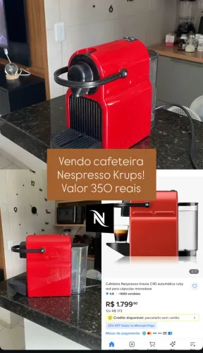 Cafeteira Nespresso