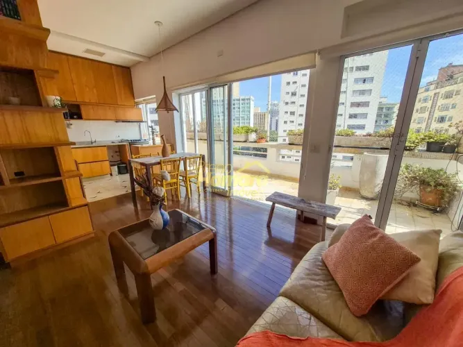 Cobertura / Penthouse para locação mobiliado com 2 dormitórios, Santa Cecilia, São Paulo, 