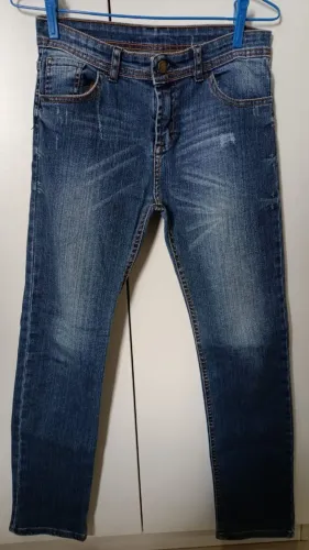 Calça jeans menino infantil 