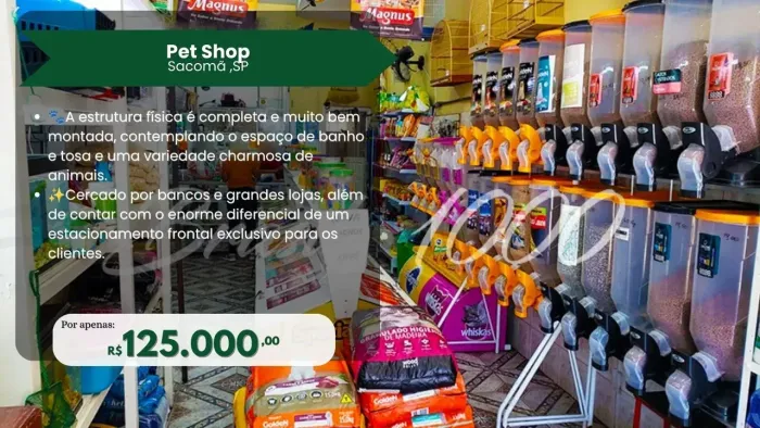 Pet Shop no Sacomã, SP