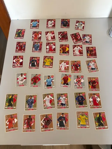 Lote extra Sticker 2022 originais panini - 40 legends perfeito estado conforme foto