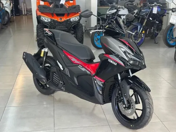Yamaha AEROX 160 Abs Connected 2026 0Km Preta - Mepal Motos