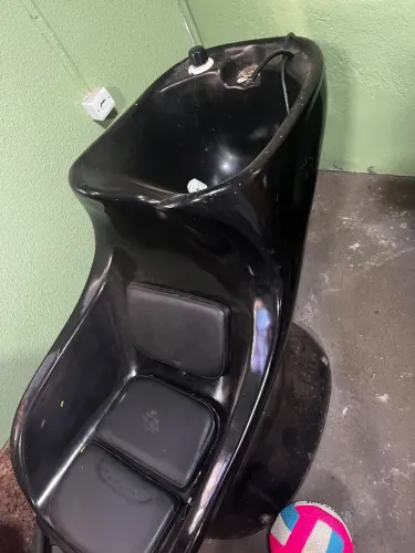 Lavatório quente e frio