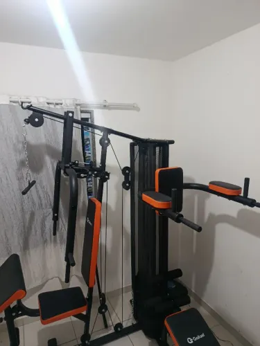 Estação de Musculação Multifuncional Gallant - Academia Completa (Pouco uso)