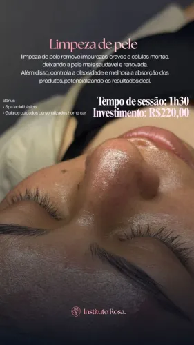 LIMPEZA DE PELE E TRATAMENTOS FACIAIS 