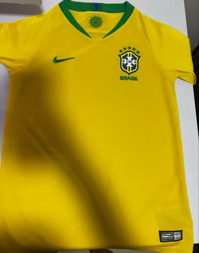 Camisa Brasil Original 2018 - Infantil Tamanho M