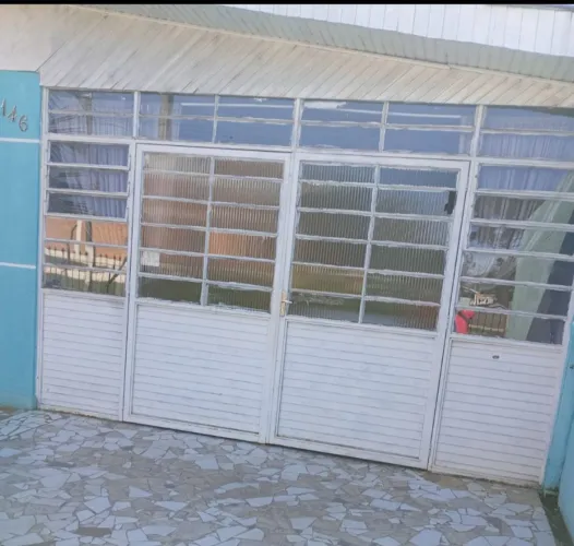 Porta com vidro