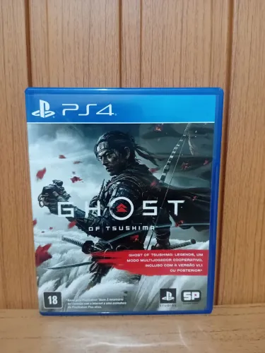 Ghost of Tsushima PS4 mídia física dublado em português