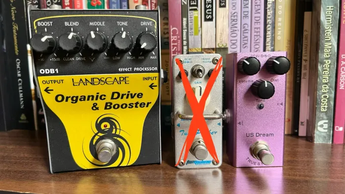 Pedal de guitarra - kit