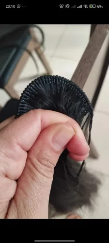 Fábrica de telas manual mega hair.
