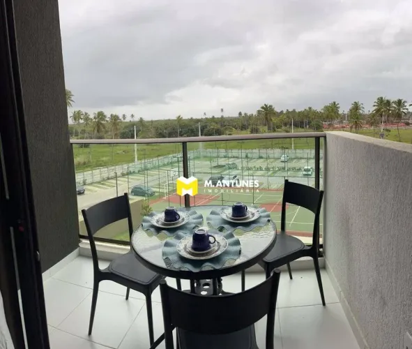 Apartamento com 1 dormitório para alugar, 30 m² por R$ 3.500,00 - Muro Alto - Ipojuca/PE